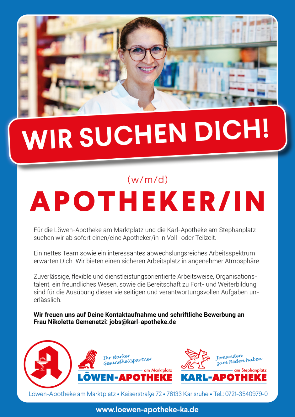 Wir suchen Dich!